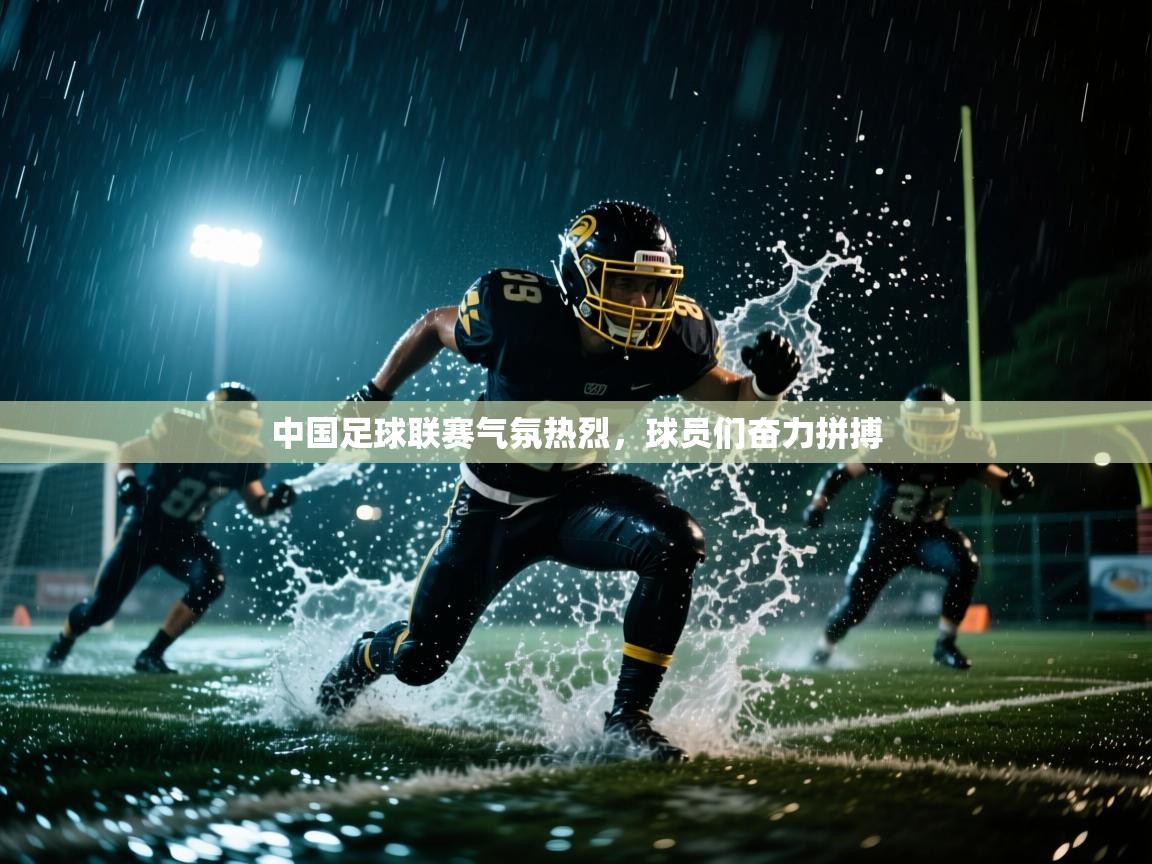 中国足球联赛气氛热烈,球员们奋力拼搏 第1张